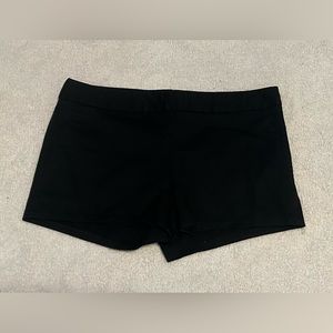 Black express shorts